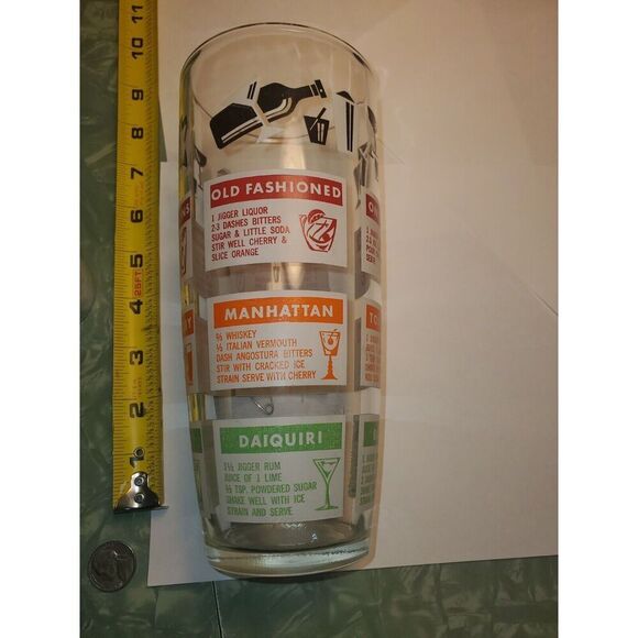 Vibrate  Cocktail Mixing Glass With Recipes - Picture 5 of 7